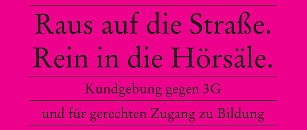 PRESSEMITTEILUNG: Kundgebung der Studenten der Uni Kassel Beitragsbild