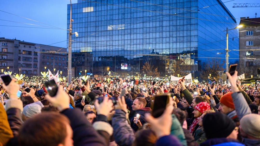 Die Studentenproteste in Serbien - Informationen aus erster Hand Beitragsbild