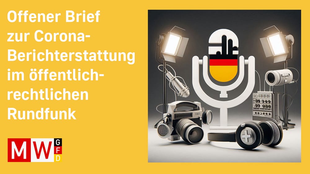 MWGFD e. V. fordert Aufarbeitung und Neuausrichtung der Corona-Berichterstattung im Öffentlich-rechtlichen Rundfunk Beitragsbild