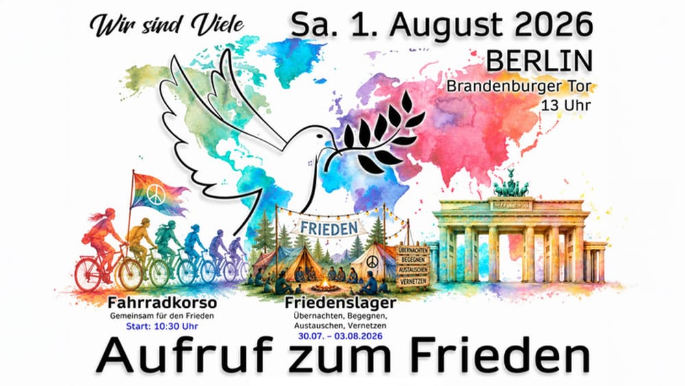 Großdemonstration am 1. August 2026 in Berlin – Auf nach Berlin für Frieden, Freiheit, Grundrechte und echte Corona-Aufarbeitung Beitragsbild