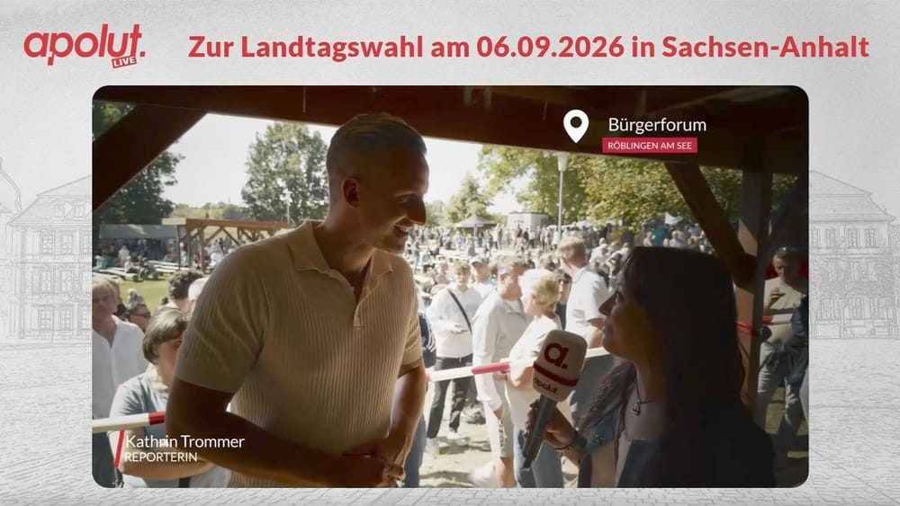 Spotlight: Ulrich Siegmund auf dem AfD-Bürgerforum in Röblingen am See am 29. August 2026 Beitragsbild