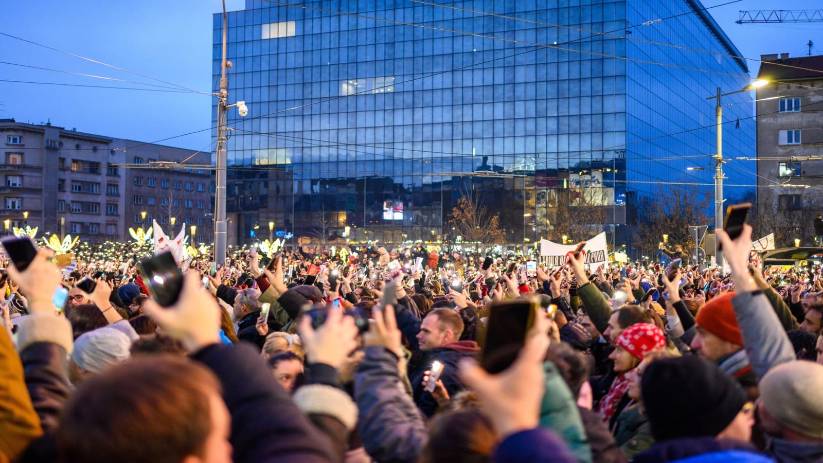 Die Studentenproteste in Serbien - Informationen aus erster Hand