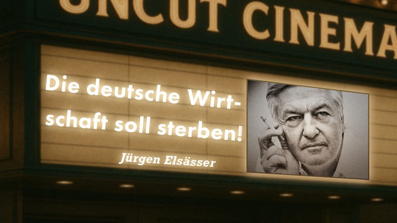 Uncut #89: Heute mit Jürgen Elsässer | Die deutsche Wirtschaft soll sterben! Beitragsbild
