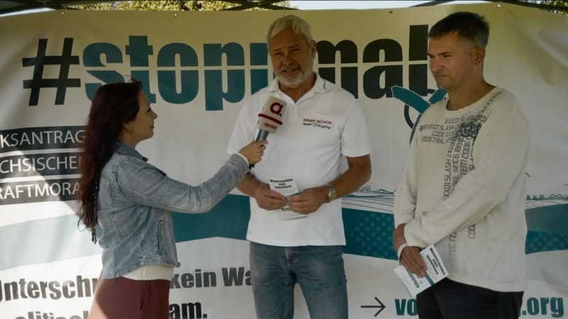 Am Set: Mit Volksantrag.org zum Sächsischen Windkraft-Moratorium Beitragsbild